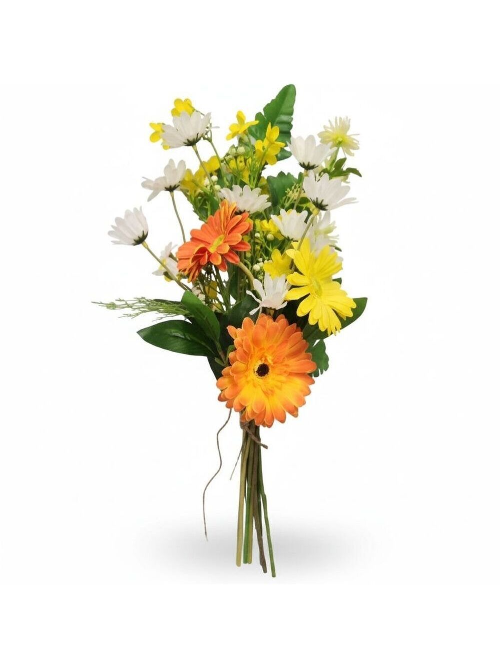 Hand Tied Wild Daisy Bouquet 20 Inch Artificial Gerbera Daisy Arrangement